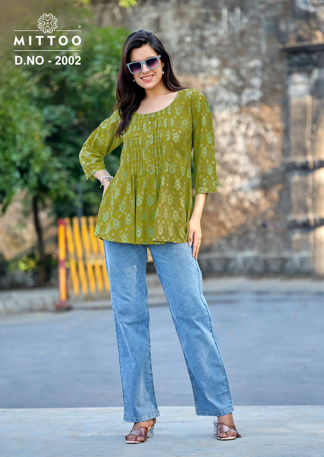 CRISPY By MITTOO 2001 To 2006 Series Designer Stylish Fancy Colorful Beautiful Ethnic Wear Collection Tops At Wholesale Price